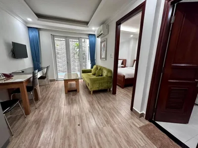 Gezinskamer met terras — Atlas Hotel & Apartments